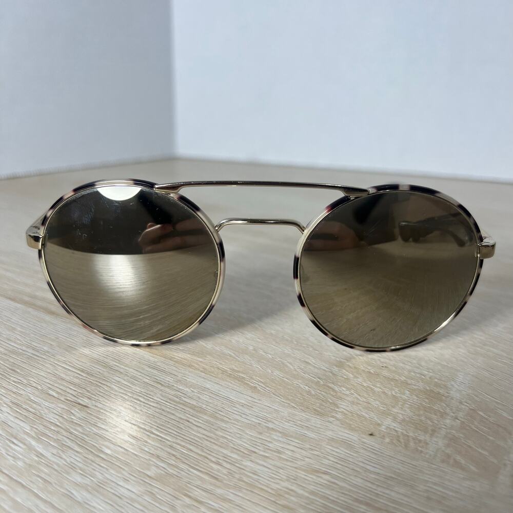 RARE! Prada SPR51S UAO-1C0 Sunglasses Beige Tortoise Silver READ DESC 54-22-135 - Picture 2 of 16